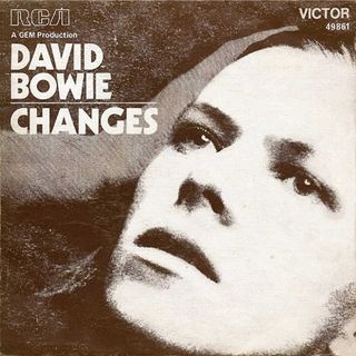 The French sleeve for the original Changes single
