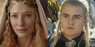 Cate Blanchett Orlando Bloom The Lord of the Rings