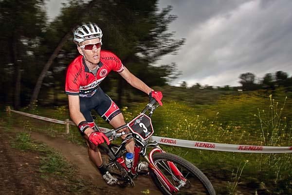 Max Plaxton (Sho-Air/Specialized) all by himself on the way to a big win at Bonelli.