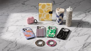 Burga products laid out