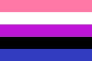 genderfluid pride flag, lgbt symbol isolated on white background