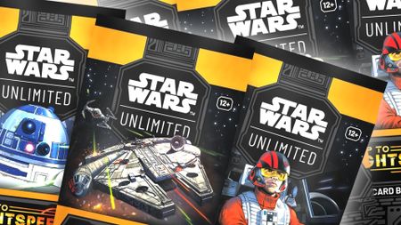 Three Star Wars: Unlimited Booster Packs