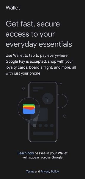 A description about Google Wallet