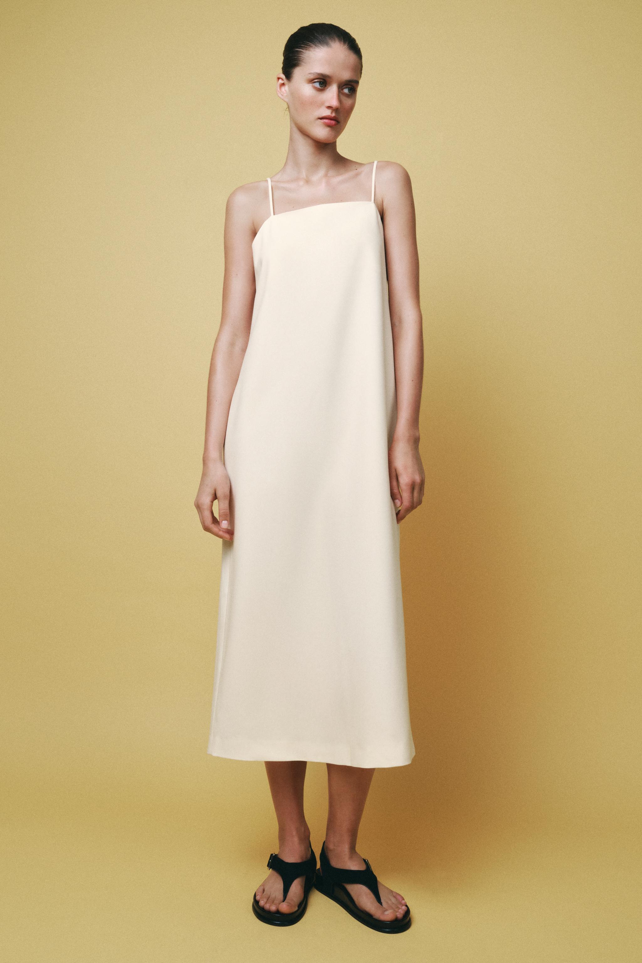 Zw Collection Minimal Strappy Dress