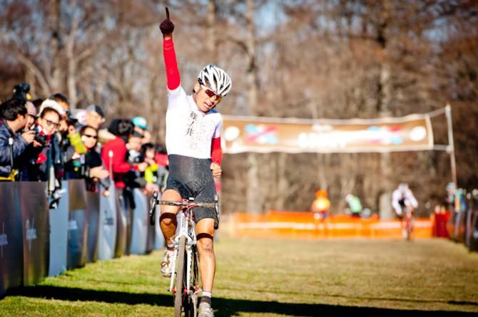 Kota Yokoyama (Shinonoi High School) won the day2 of Nobeyama Cyclo-cross 2013