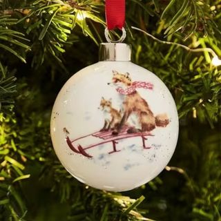 Wrendale Designs The Sleigh Ride Bauble