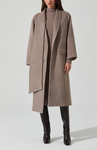 Londyn Cowl Neck Coat