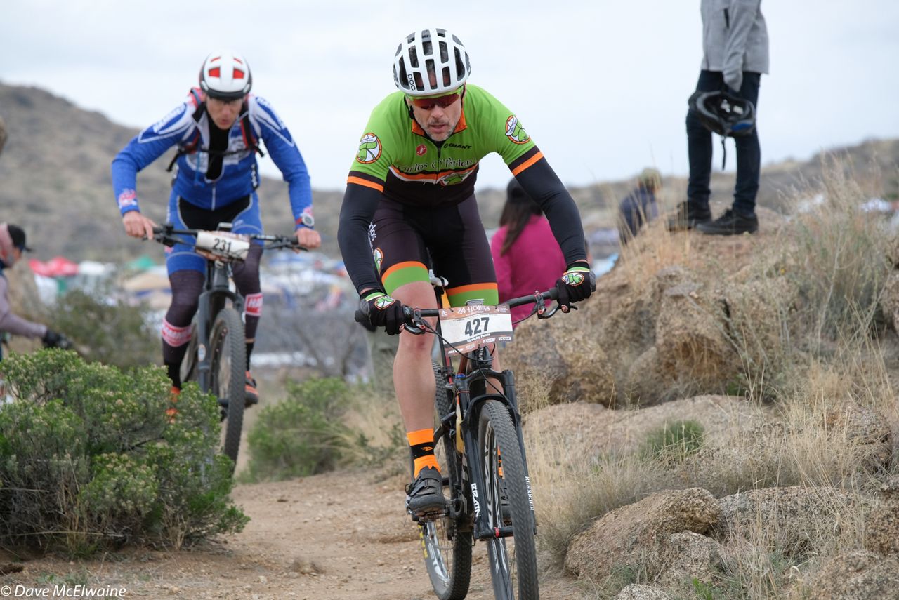 Kevin LaRochelle riding for the Stretchy Pants Team