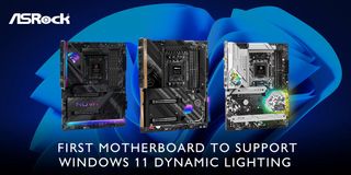 ASRock Motherboards Compatible with Microsoft Dynamic Lighting on Windows 11 23H2