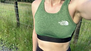 The North Face Training Mountain Athletic mid support sports bra