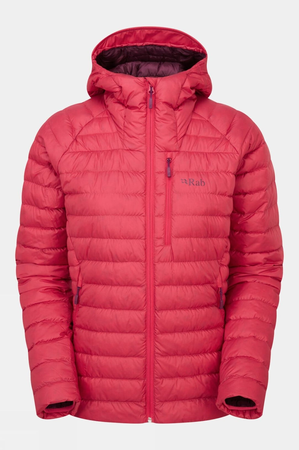 Rab, Womens Microlight Alpine Jacket — Watermelon