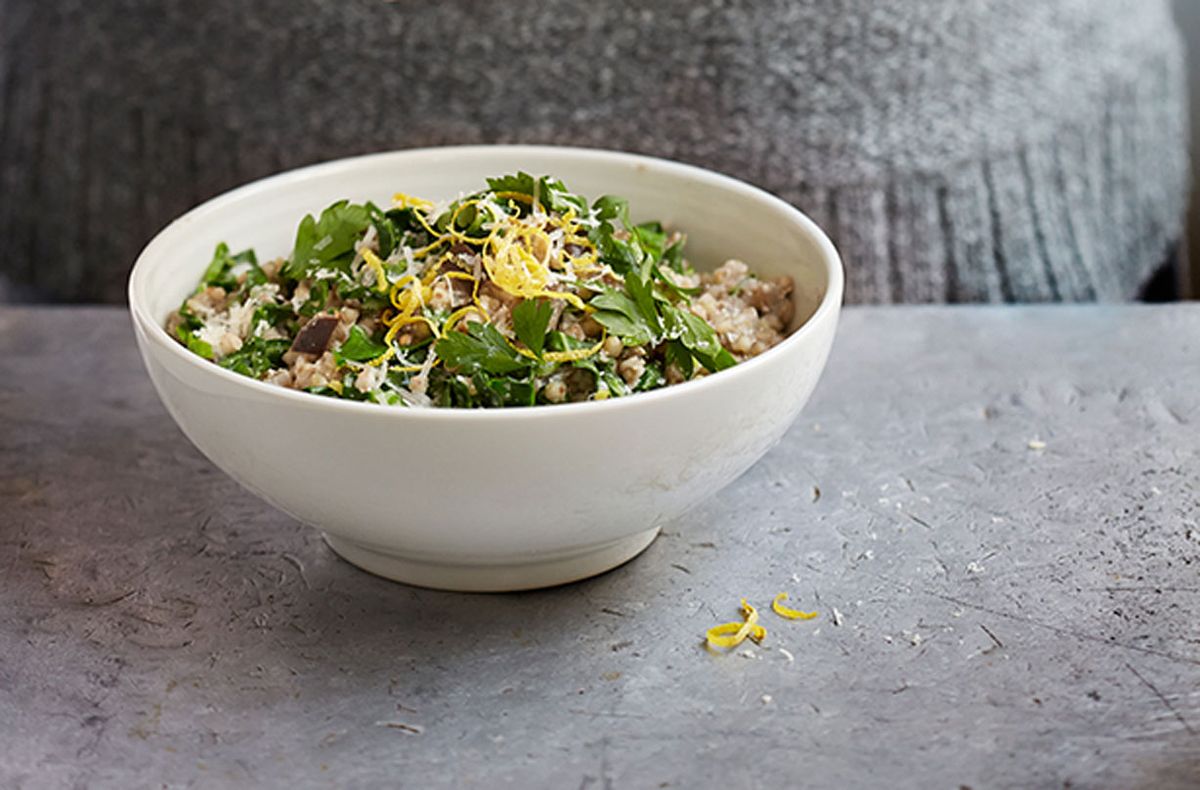 FODMAP buckwheat risotto with macadamia cream Dinner Recipes GoodtoKnow