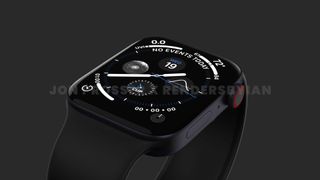 Renders of Apple Watch 7 prepared based on alleged leaked photos of the device