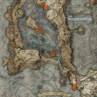 Elden Ring smithing stones tier 3 map