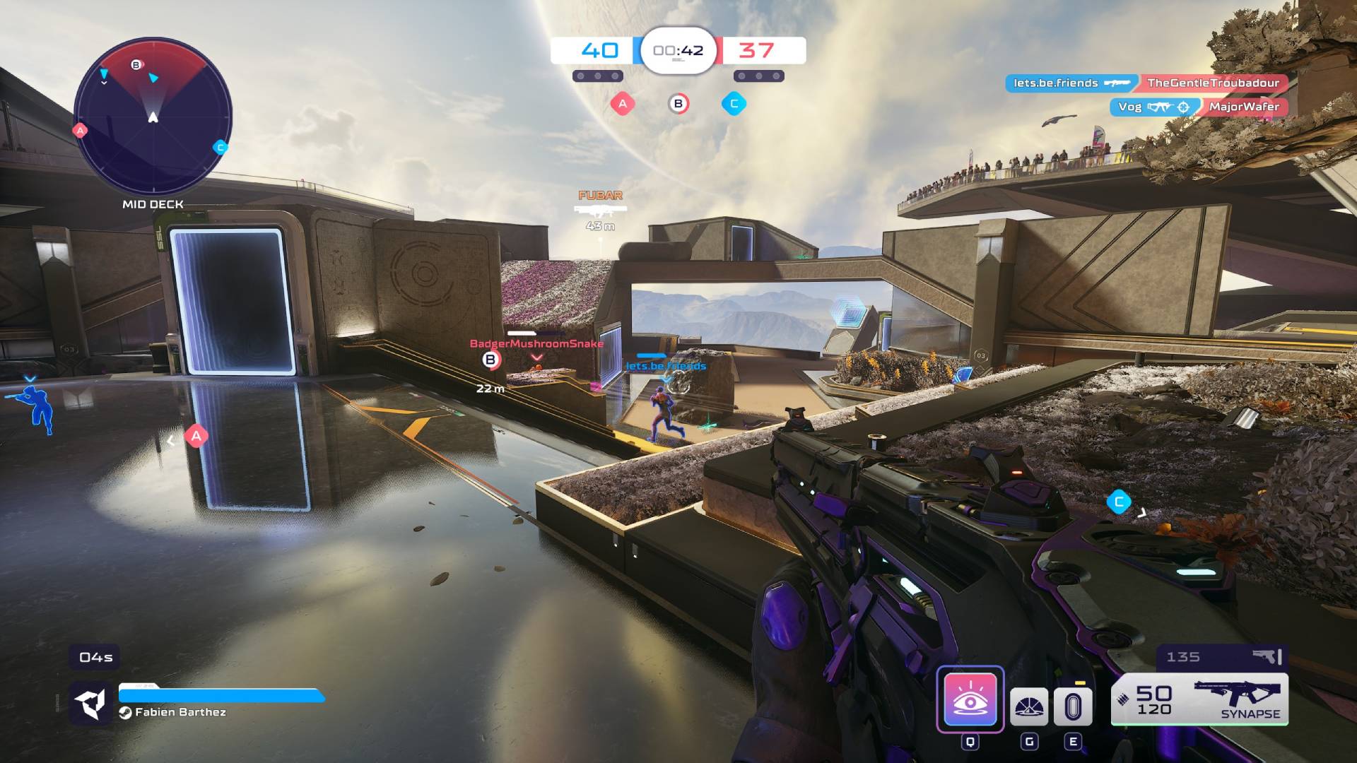 Splitgate 2 ranked