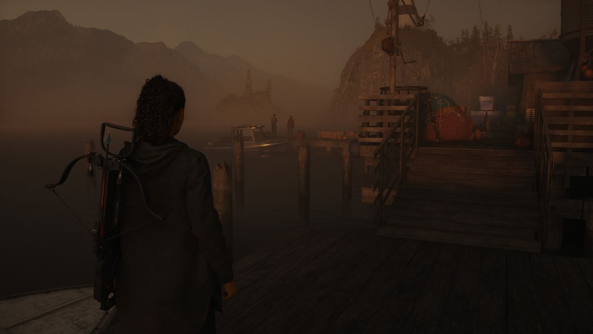 Alan Wake 2 image fidelity comparison screenshots