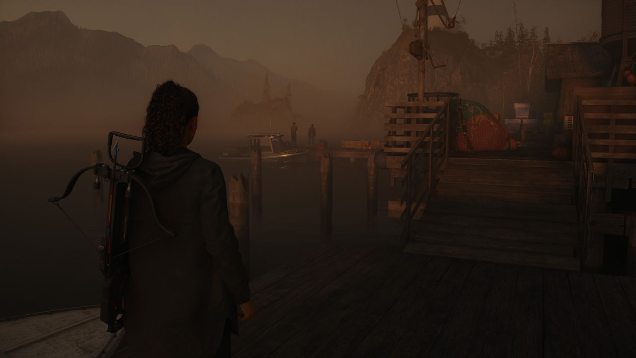 Alan Wake 2 image fidelity comparison screenshots