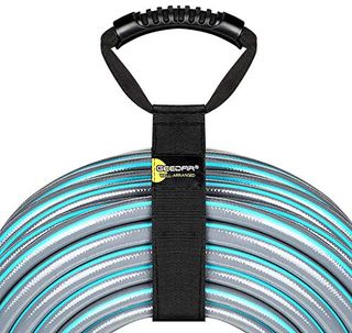 Water Hose Storage Straps (2 Pack) for 50 100 150 Ft Water Hose Garden Hose Holder Pool Hose Storage 28" Extension Cord Organizer