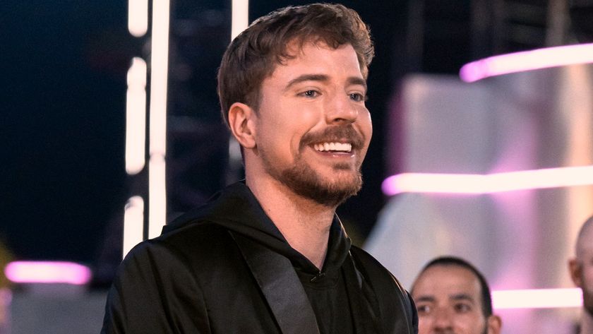 Jimmy smiling at the competitors