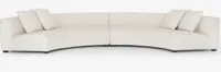 Saban 2 piece curved sofa, Lulu and Georgia