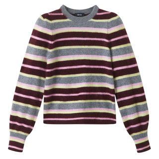 Brushed Cashmere Stripe Jumper