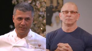 Michael Chiarello in Top Chef Masters finale and Robert Irvine in Restaurant Rivals