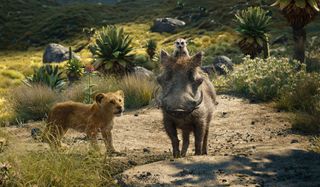 Lion King CGI: Simba, Timone, Pumba