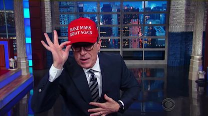 Stephen Colbert says Elon Musk wants to send Donald Trump to Mars