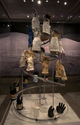 Glove on Display in 'Outside the Spacecraft'