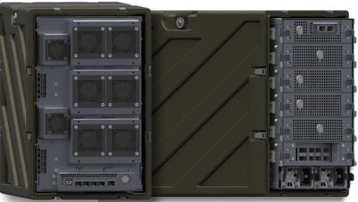 Product image of the Gryf supercomputer