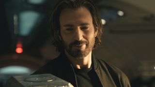Steve Rogers (Chris Evans) grabs Mjolnir in Avengers: Doomsday.
