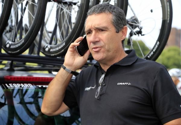 Leopard Trek manager Adriano Baffi.