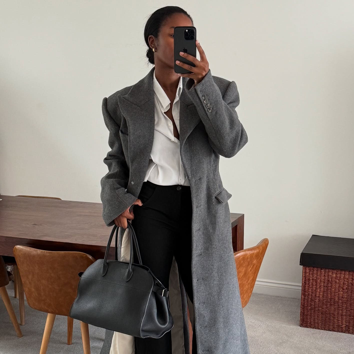 Women wearing winter coats