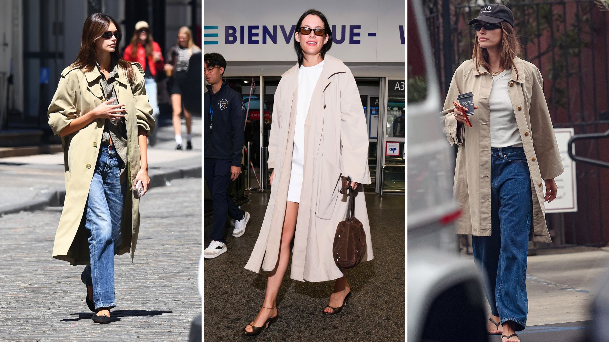 Trench coat trend