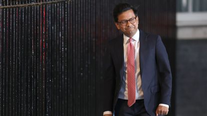 UK government AI minister Kanishka Narayan pictured leaving Downing Street following Prime Minister Andy Burnham's cabinet reshuffle on 20th July, 2026. 