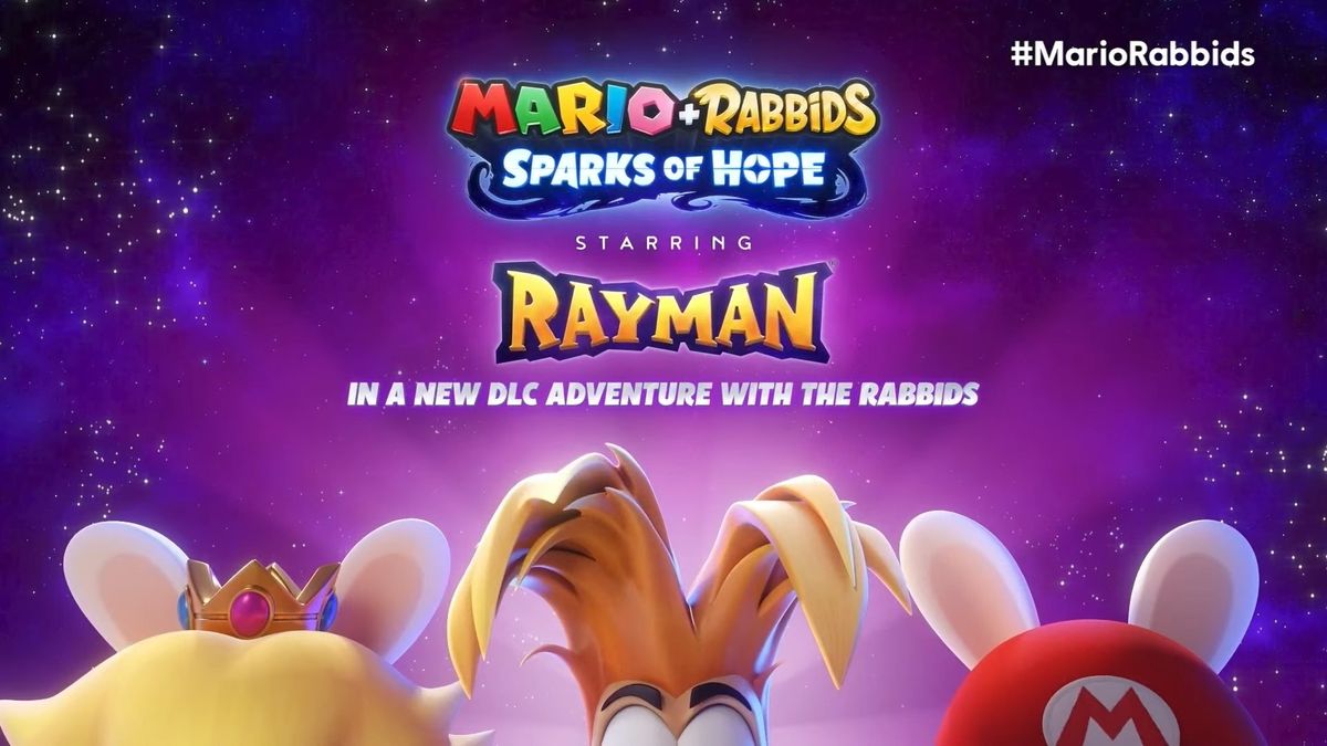 Mario + Rabbids Sparks of Hope gets Rayman DLC teaser