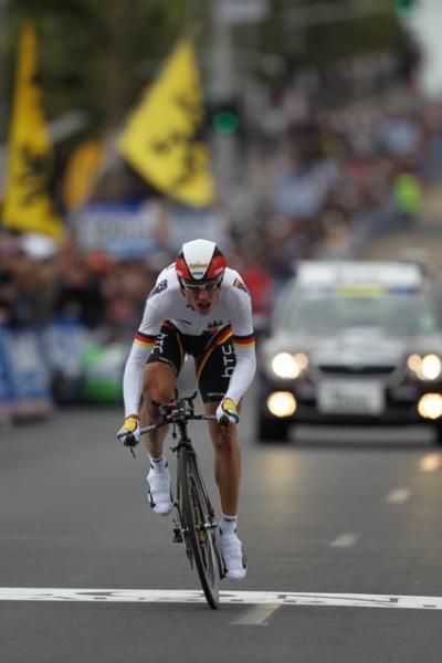 Tony Martin (Germany) gives everything as he sprints for the line
