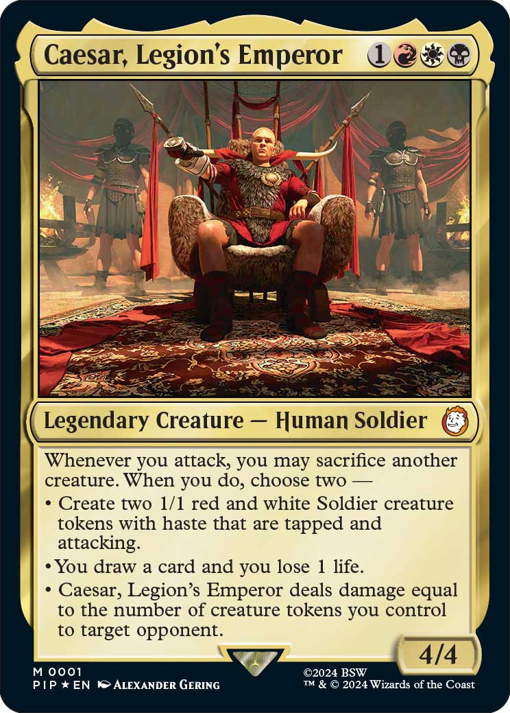 Magic: The Gathering Fallout crossover card preview