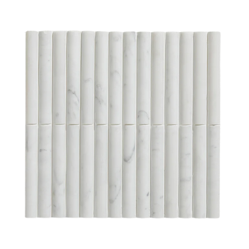 capietra, Zen Marble Reed Mosaic