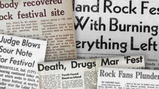 Erie Canal Soda Pop Festival newspaper headlines
