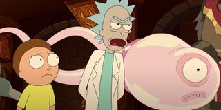 Morty Rick and Sticky Adult Swim