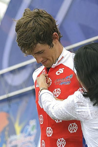 South African Jaco Venter held the first KOM jersey