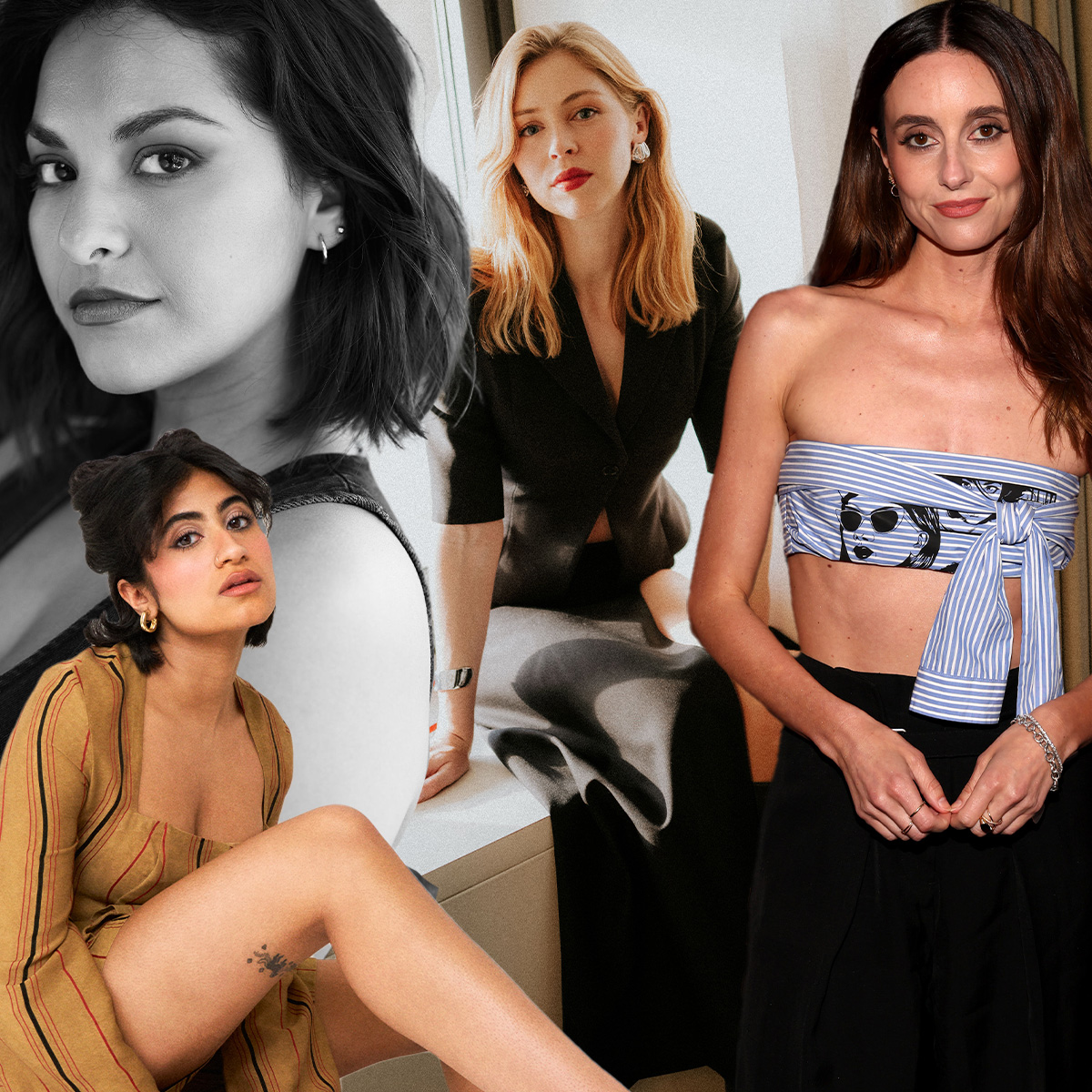 promo image forBest Knockoff Luxury Clothing
 summer ones to watch portfolio featuring Humberly Gonzalez, Hermione Corfield, Mary Beth Barone, and Amita Rao. 