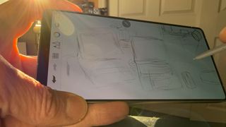 Samsung Galaxy S25 Ultra Review sketching