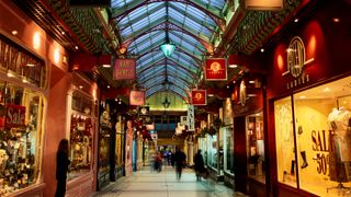 A Victorian shopping centre in Leeds