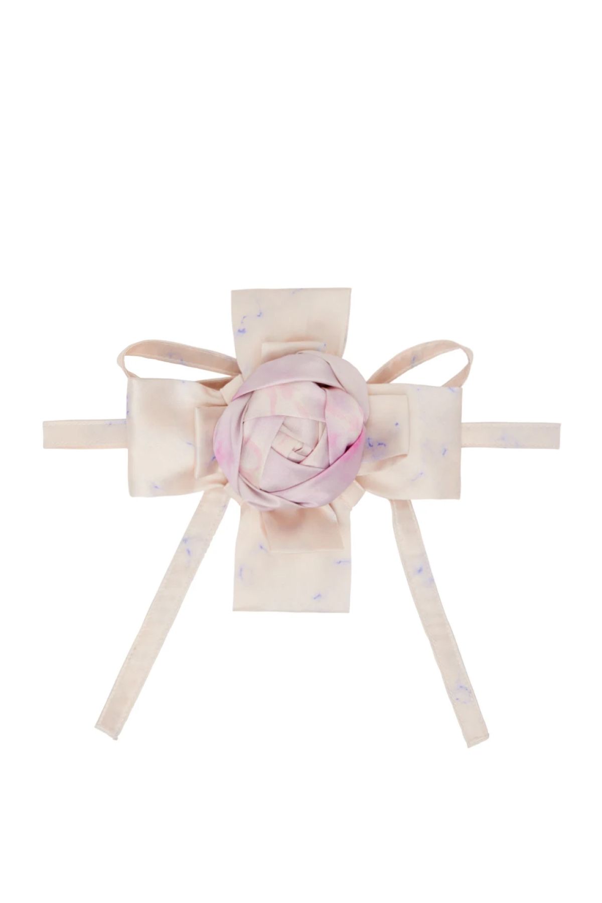 RoomSERVICE888 Beige Flower Choker