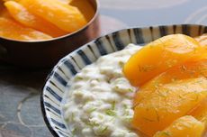 Traditional rice pudding