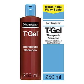 Neutrogena T/gel Therapeutic Shampoo Treatment Itchy Scalp and Dandruff, Fresh Rain,250 Ml