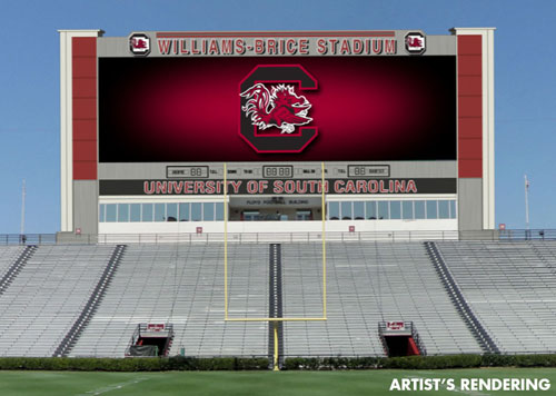 University of South Carolina Chooses Daktronics for Williams-Brice Stadium