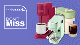 Cutest coffee maker deals on Amazon with a label reading 'Don't Miss"